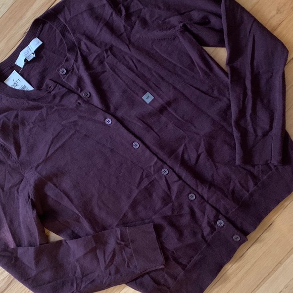 NWT Loft Purple Cardigan (SEE DESC)- MP - Picture 4 of 8
